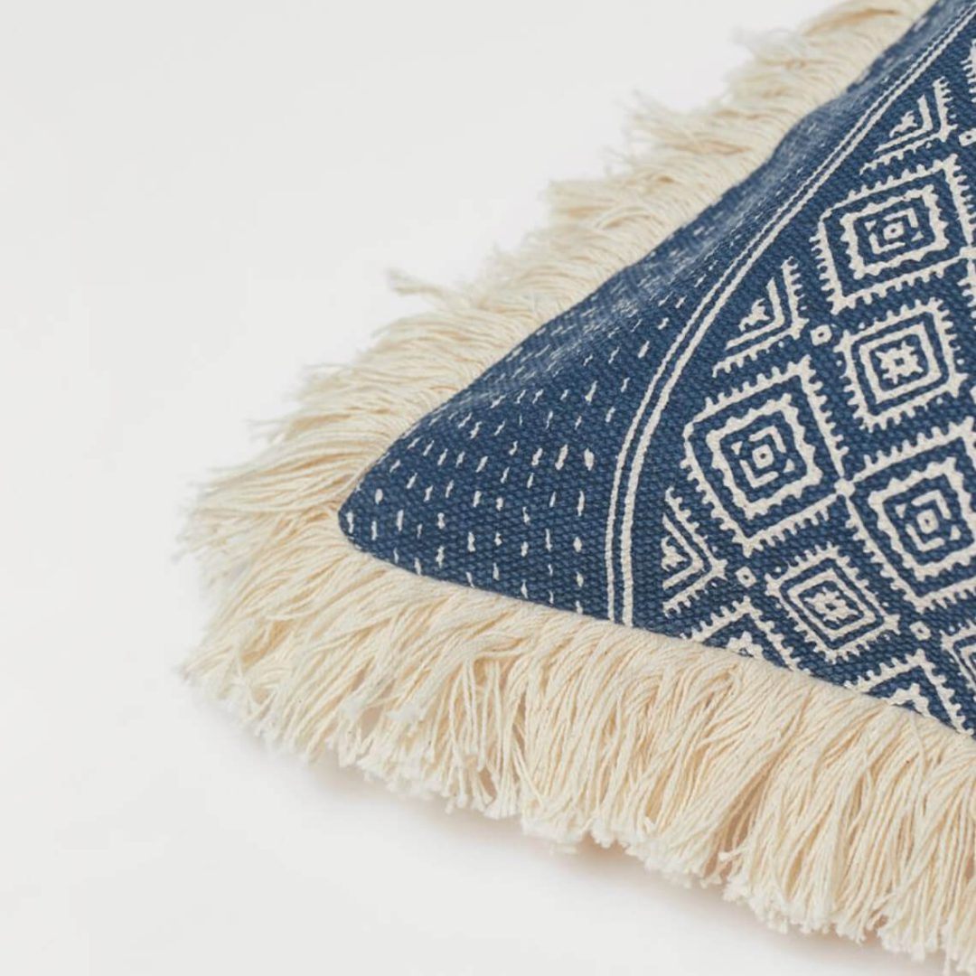 Cushion Cover with Fringe - Imagen 2
